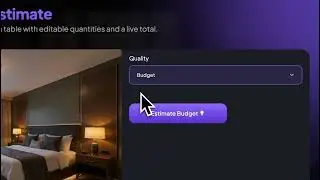 Complete Room Makeover: AI Design + Instant Budget Estimation | HomeDesignsAI