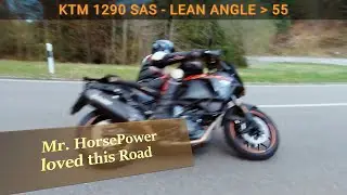 Wieviel Schr&auml;glage kann die KTM 1290 SAS ab ? - Genug f&uuml;r das fette Beast !! | Conti Road Attack 3