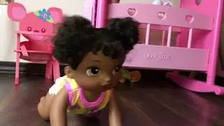 New Cute Crawling Baby Alive Go Bye-Bye Doll Unboxing