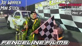 Joe Warren Mini Stock Turkey Derby 2020 Make Up Wall Stadium