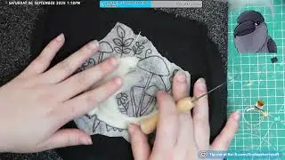 Repeatedly stabbing something and calling it art