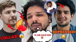 TECH BURNER & MR BEAST COLLAB!😱, SAMAY RAINA DEPRESSED?😔, LAKSHAY CHAUDHARY