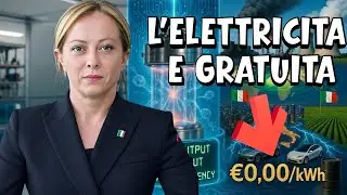 FUSIONE FREDDA! Italia crea energia infinita: elettricit&agrave; GRATIS per sempre! Petrolio finito! ⚡