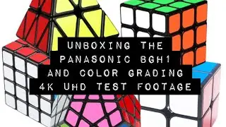 4Kᵁᴴᴰ Unboxing of BGH-1 with Color Grading of #4K #VLOGL Test Footage