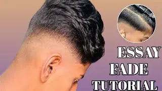 How To Cut Essey Fade A Barber shop | Zero Cutting Ko Mixing Karne Ka Asaan Tarika 2025
