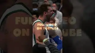 LUKA DONCIC POSTER DUNK OVER ANDRE DRUMMOND