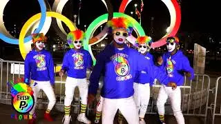 FRESH P CELEBRITY CLOWNS - CHAIN HANG LOW DANCE