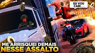 GTA V: VIDA DO CRIME | O ROUBO DA CARGA MILIONÁRIA!! UM ERRO QUE PODE CUSTAR MINHA VIDA!😰| EP#77