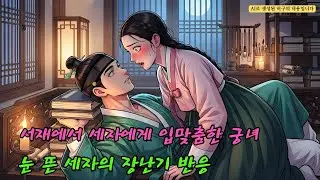 서재에서 잠든 척하던 세자 저하에게 몰래 입맞춤한 천한 궁녀, 씩 웃으며 눈을 뜬 세자의 장난기 어린 반응에 그만 혼비백산하고 만 사연|조선 야사 실화 | 숨겨진 이야기 낭독