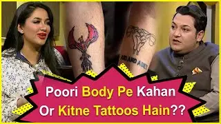 Hazim Bangwar About His Tattoos | Mathira Show | Roasting Queen | BOL Entertainment