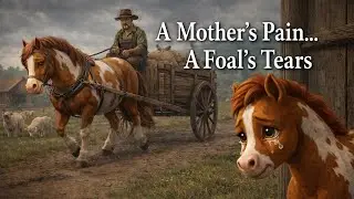 A Mother Horse Forced to Work | A Foal&rsquo;s Silent Cry for Freedom