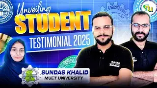 Success Story Ft. Sundas Khalid | Top Position &ndash; NED MEHRAN FAST University 2025 | High Achiever