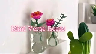 Mini Verse Make It Mini Roses 🌹 Pouring Resin & Creating Tiny Rose Vases!