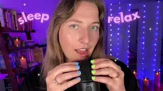 ASMR Bare Mic Scratching + Inaudible Whispers 😌 Tingly and Sleep Inducing 💤