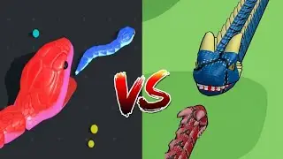 Snake Hero Vs Snake Clash IO - EPIC Best Comparison | Which Snake Game Is More Powerful?#gaming 