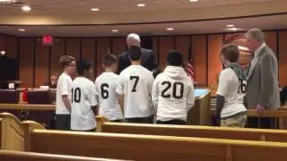 City of Somers Point resolution recognizing the U-14 red Devils