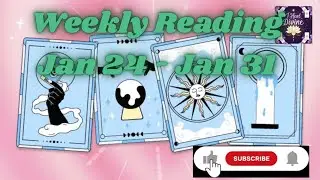 Weekly reading Jan26- Jan 31 #tarot #tarotreading #weekly #world #lifeisbutadream #blessings #india 