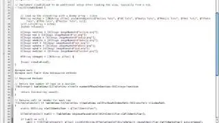 iPhone SDK: Working with the UITableView Class: Part 2