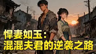 《悍妻如玉：混混夫君的逆襲之路》別人穿越當王爺，他卻成了連飯都喫不上的潑皮，幸好撿來的小婢妻不離不棄，兩人聯手在亂世中殺出一條血路。#漫畫解說#玄幻#爽文#小說推薦#有聲書