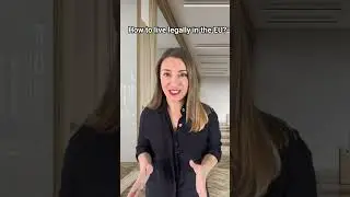 How to live legally in the EU?