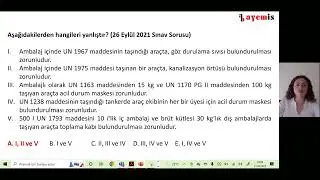 ADR Ara&ccedil; Te&ccedil;hizat ve Donanımları İle İlgili Sorular