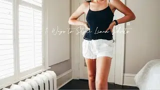 5 Ways to Style White Linen Shorts