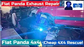 Замена гибкой выхлопной системы Fiat 1.2 — недорогое спасение для 4x4! Fiat Panda 4x4 Ep7