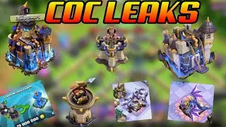 Town Hall 18 Leaks Are Here! TH18 New Design, Defenses & Super Wizard #clashofclans #coc 