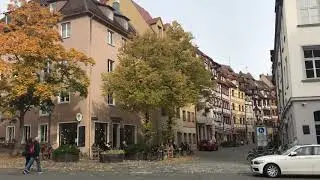 Wei&szlig;gerbergasse - Beautifull Old Houses Street in Nuremberg