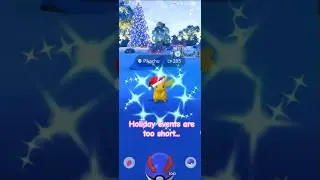 Part 1: Holiday Shinies. This really made my day #shinypikachu #pokedad3 #goodtimes #pokemongo