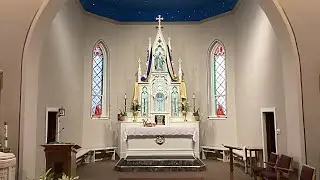 8am Mass at St Mary of Lourdes