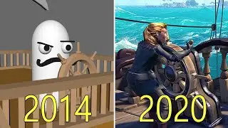 Evolution of Sea of Thieves 2014 2020