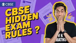 |Cbse exam 2026 hidden rules😲 | not a passing 33 ? | V k maths