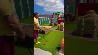 We Played Mini Golf and the Ship Was Almost Empty #cruisevlog #travel #greece