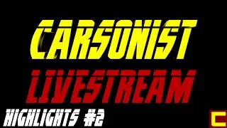 Carsonist Live Stream Highlights #2 - I'm Really Bad at Sports Games!