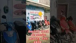 Second hand electric scooty sale #viral #automobile #electric #electricscooter #shortvideo #ev