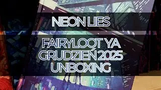 Neon Lies – FairyLoot YA grudzień 2025 – unboxing