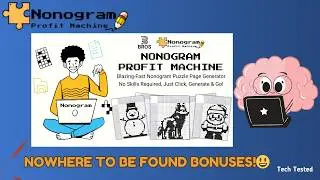 Nonogram Profit Machine Review &ndash; Is It Worth It? Full Demo + Bonuses!