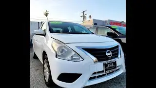 2018 NISSAN VERSA SV SEDAN! ONLY 41K MILES! GAS SAVER! AFFORDABLE PAYMENTS! $1,500 DRIVE OFF!...