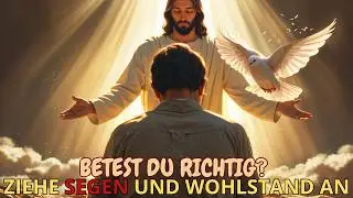 BETEST DU RICHTIG? DIE BIBLISCHE FORMEL, UM VIELE SEGEN UND WOHLSTAND ZU ERLANGEN