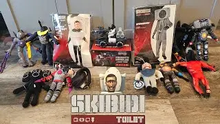 Unboxing New Skibidi Toilet Plush + Official Costumes & RC Car! #skibiditoilet