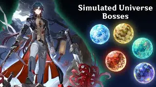 Honkai Star Rail | Solo Blade vs all Simulated Universe Bosses