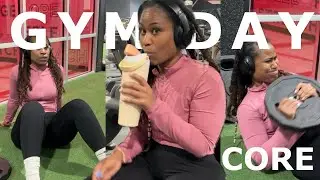 Pretending we are on Facetime at the Gym | Core Day Workout