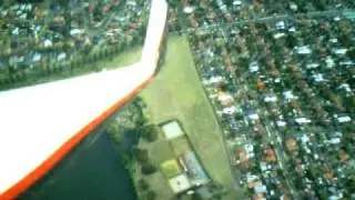 RC Glider, Going for height; Siren, Great Planes, Wing Cam, Aft View, 1