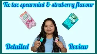 Tic tac spearmint & strawberry flavour| tic tac ka naya flavour| tic tac ka review