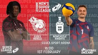 Super League Live | Essex Rebels v Newcastle Knights | Dynamik Men's Super League