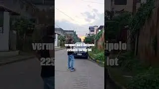 📣LOT FOR SALE !  Vermont park executive village Marcos highway  Lot  225sqm corner lot  09324560313