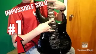 Impossible Guitar Solo  (CHALLENGE)