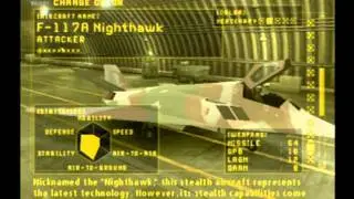 Ace Combat Zero: all planes