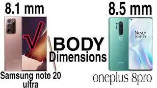 Samsung note 20 ultra vs oneplus 8 pro bangla review